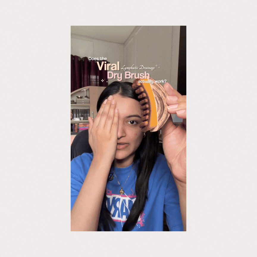 Lymphatic Drainage Facial Brush